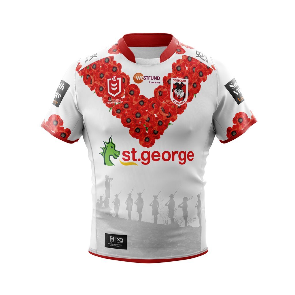 2019 ANZAC jersey to be worn on Anzac Day