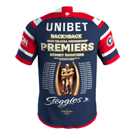 Sydney Roosters 2019 NRL "Back to Back" Premiers Jersey (Adults + Kids Sizes)