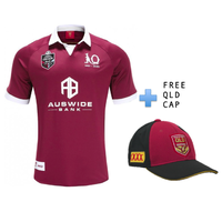 Qld Maroons State of Origin 2020 NRL ISC Jersey (S - 7XL) + FREE CAP