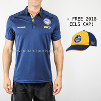 Parramatta Eels 2018 NRL ISC Navy Media Polo Shirt (Sizes S - 5XL)