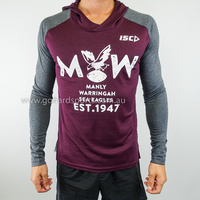 Manly Sea Eagles 2018 NRL Mens Warm Up Top (Sizes S - XL) *ON SALE NOW*